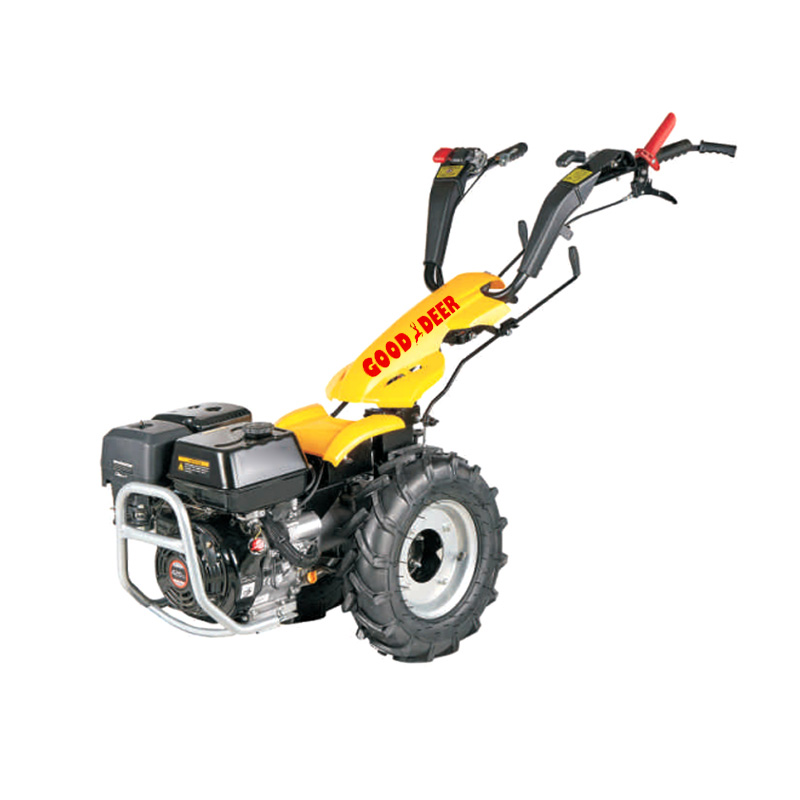 Trator rotativo multifuncional empurrado à mão