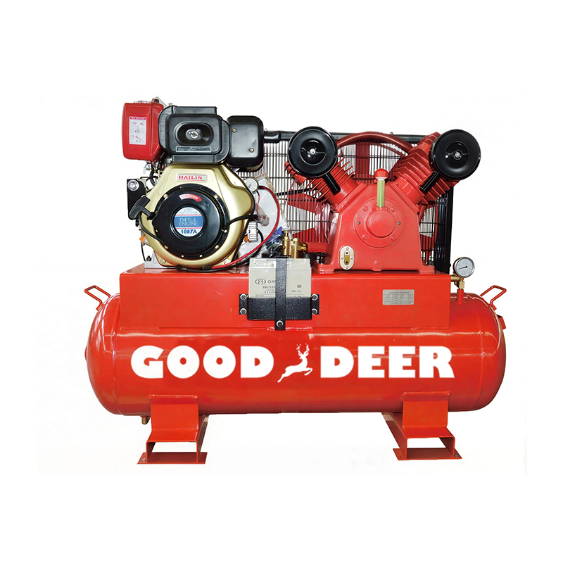 Compressor de ar diesel de partida manual